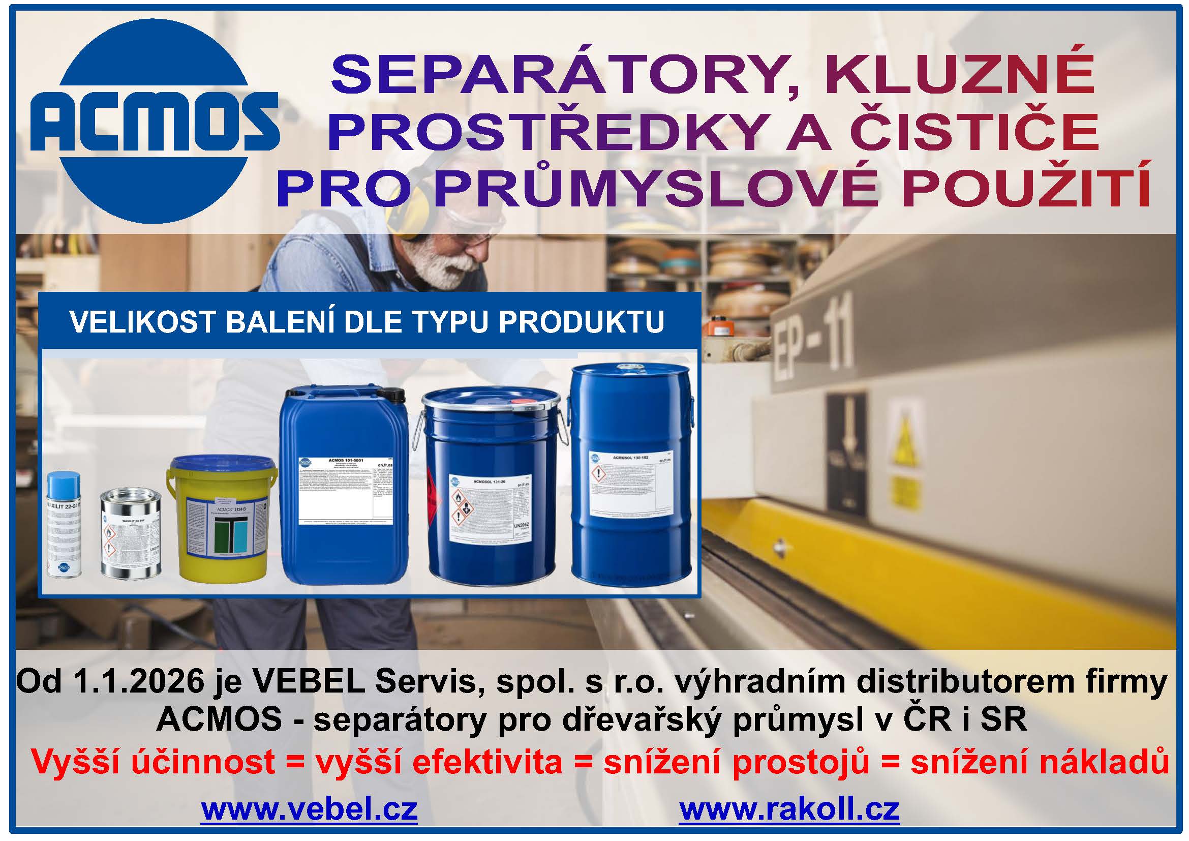 ACMOS Čističe