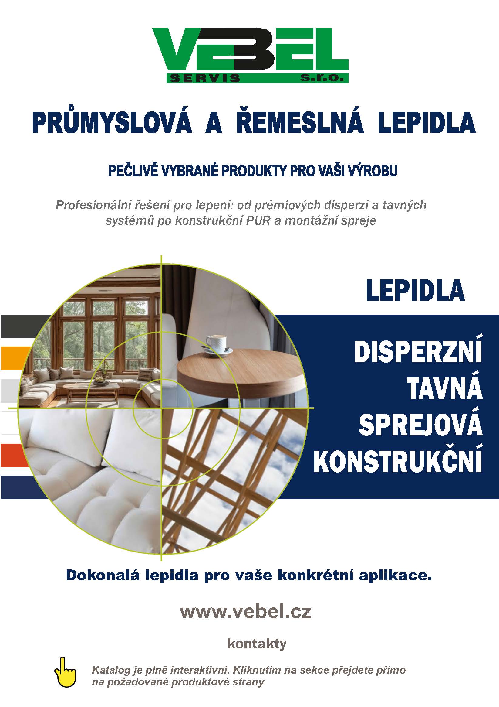 Katalog Průmyslová a&nbsp;řemeslná lepidla